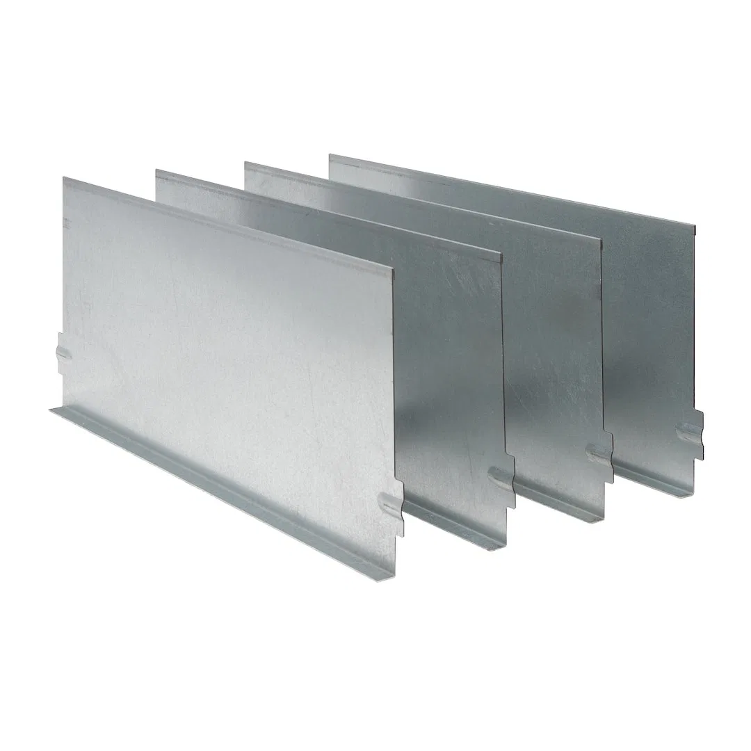 9825T – WEATHERGUARD Van Storage System Shelf Bin Divider, 13-1/2 Inch Length x 6 Inch Height Set Of 4 Steel Gray